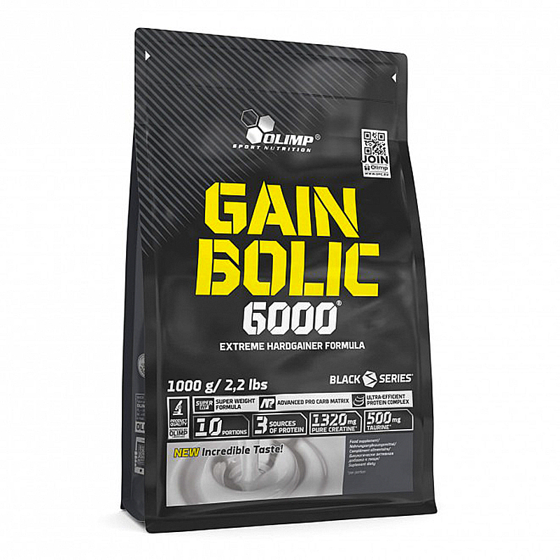 Гейнер Gain Bolic 6000 bag 1000 g (Banana) large popup