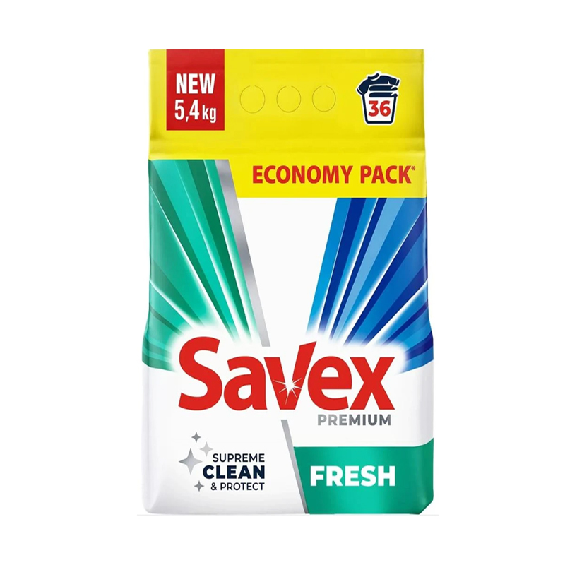 Пральний порошок Savex 5,4кг Фреш Преміум (10618) large popup