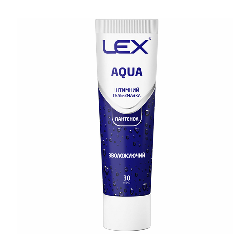 Гель-змазка Lex Aqua зволожуюча, 30мл large popup