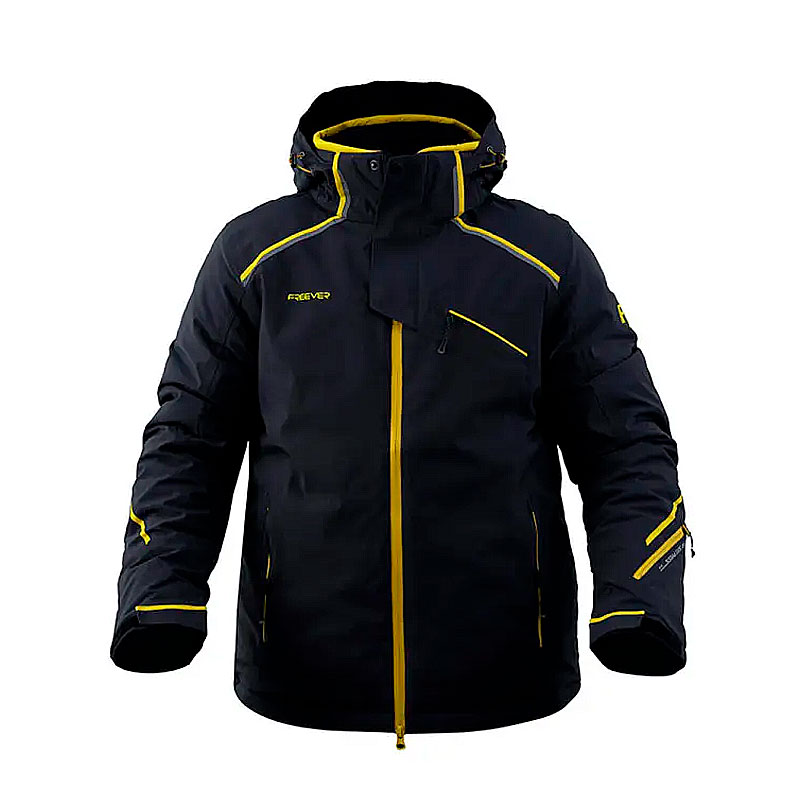 Гірськолижна куртка чоловіча Freever 21636 жовта, р.2XL large popup