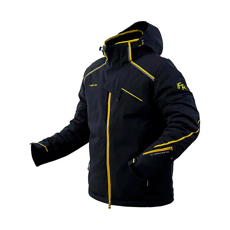 Гірськолижна куртка чоловіча Freever 21636 жовта, р.XL large popup