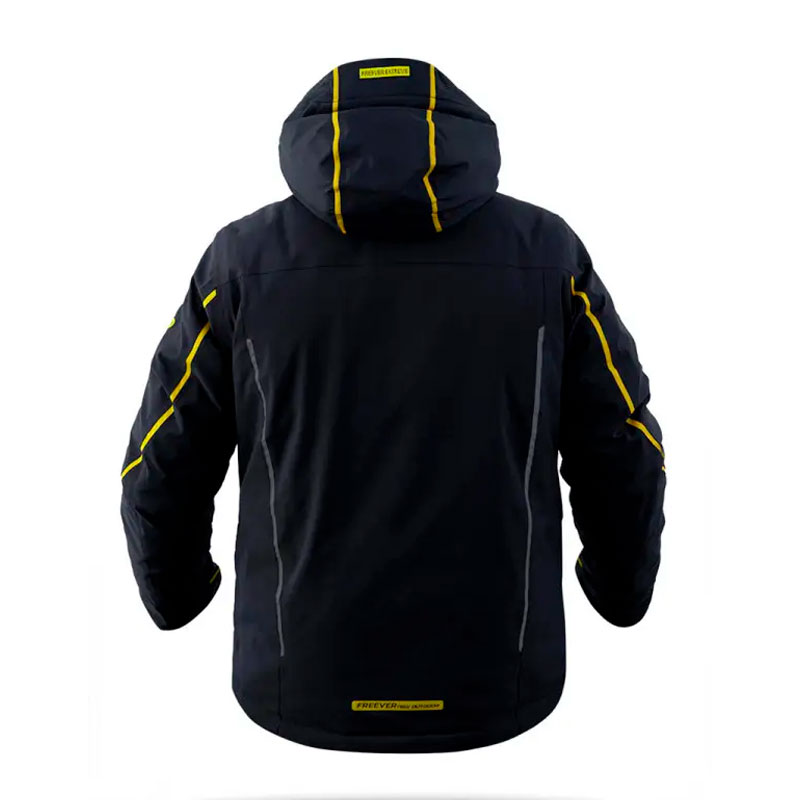 Гірськолижна куртка чоловіча Freever 21636 жовта, р.3XL large popup