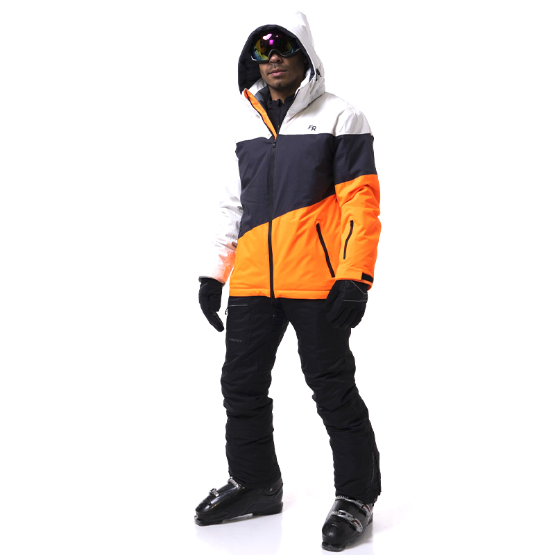 Гірськолижна куртка чоловіча Freever 21721 помаранчева, р.XL large popup