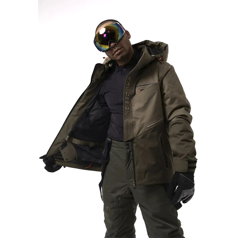 Гірськолижна куртка чоловіча Freever 21786 хакі, р.3XL large popup