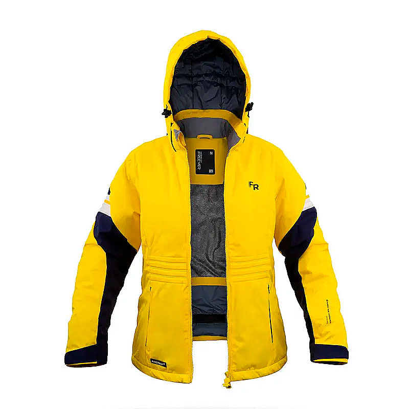 Гірськолижна жіноча куртка Freever 21762 жовта, р.M large popup