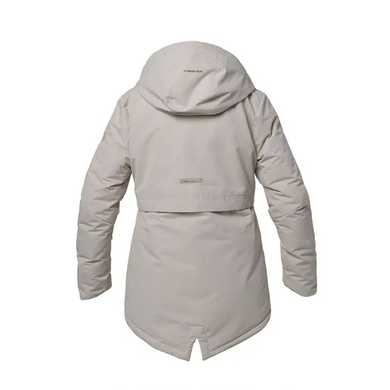 Гірськолижна жіноча куртка Freever 21767 бежева, р.2XL large popup