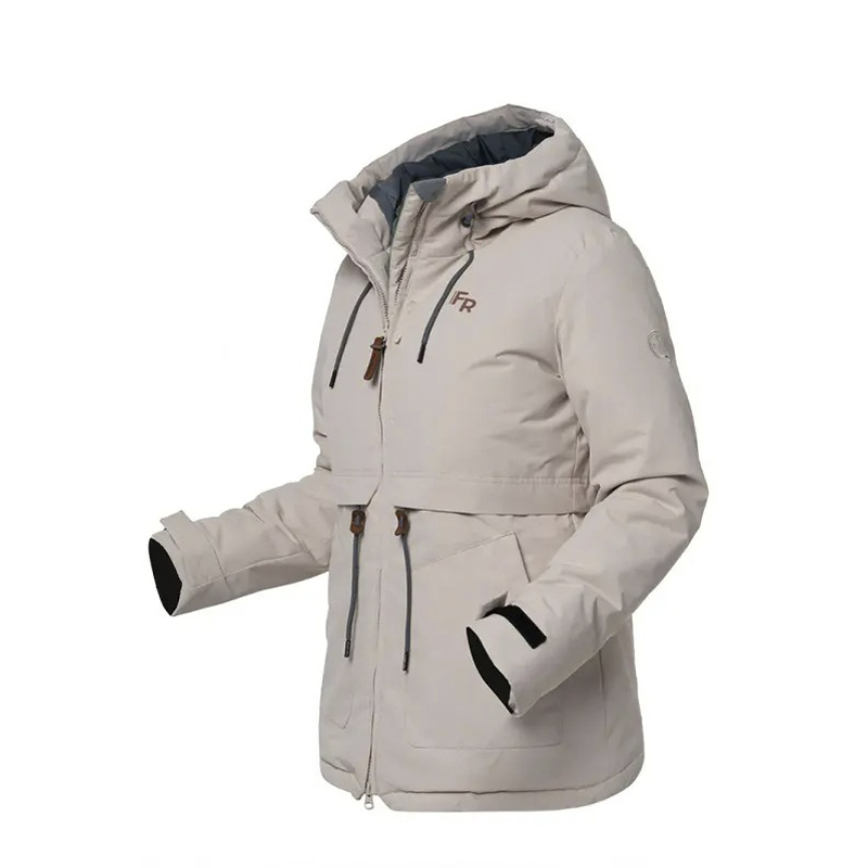 Гірськолижна жіноча куртка Freever 21767 бежева, р.XL large popup