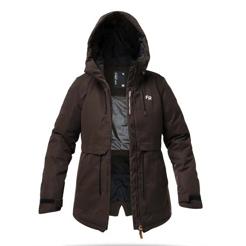 Гірськолижна жіноча куртка Freever 21767 коричнева, р.XL large popup