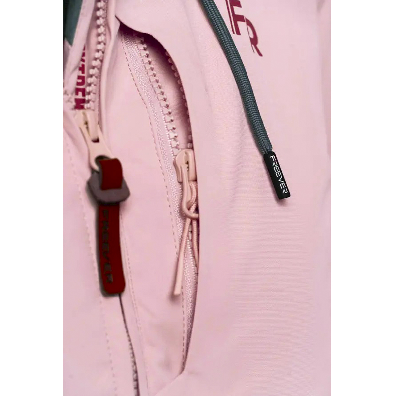 Гірськолижна жіноча куртка Freever 21767 рожева, р.2XL large popup