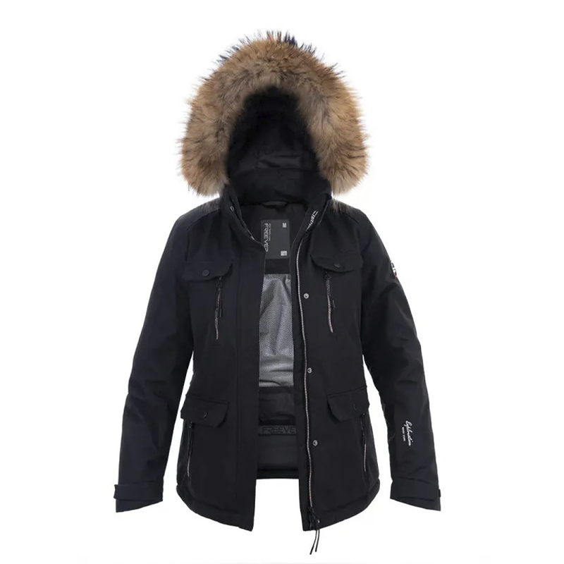 Гірськолижна жіноча куртка Freever 21768 чорна, р.3XL large popup