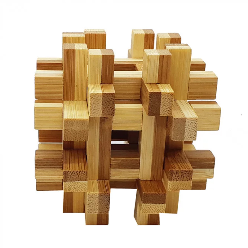 Головоломка бамбукова Подвійна рамка (Double Frame) large popup