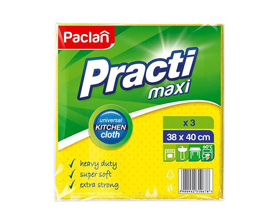 Ганчірка універсальна для прибирання Paclan Practi Maxi large popup