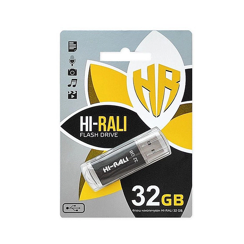 Флешка USB Hi-Rali Rocket, 32Gb large popup