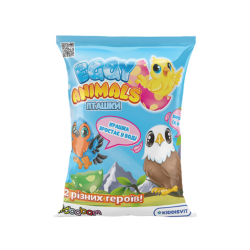 Іграшка, що зростає, в яйці «Eggy Animals» - ПТАШКИ (у дисплеї) large popup