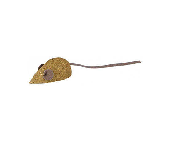 Іграшка Trixie мишка з котячою м'ятою, для кішок, 5 см(139326) large popup