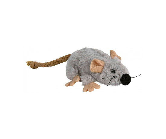 Іграшка Trixie плюшева миша, для кішок, 7 см (139324) large popup