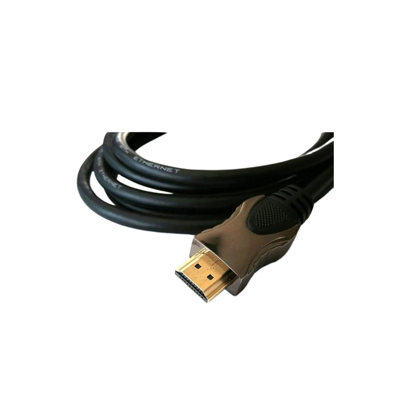 Кабель HDMI to HDMI Reekin, 1 м, v 2.0, 30 AWG, Gold, Ultra HD 4K () large popup