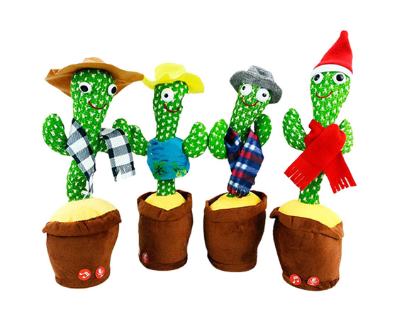 Іграшка кактус Dancing Cactus 120 пісень (7450) thumbnail popup