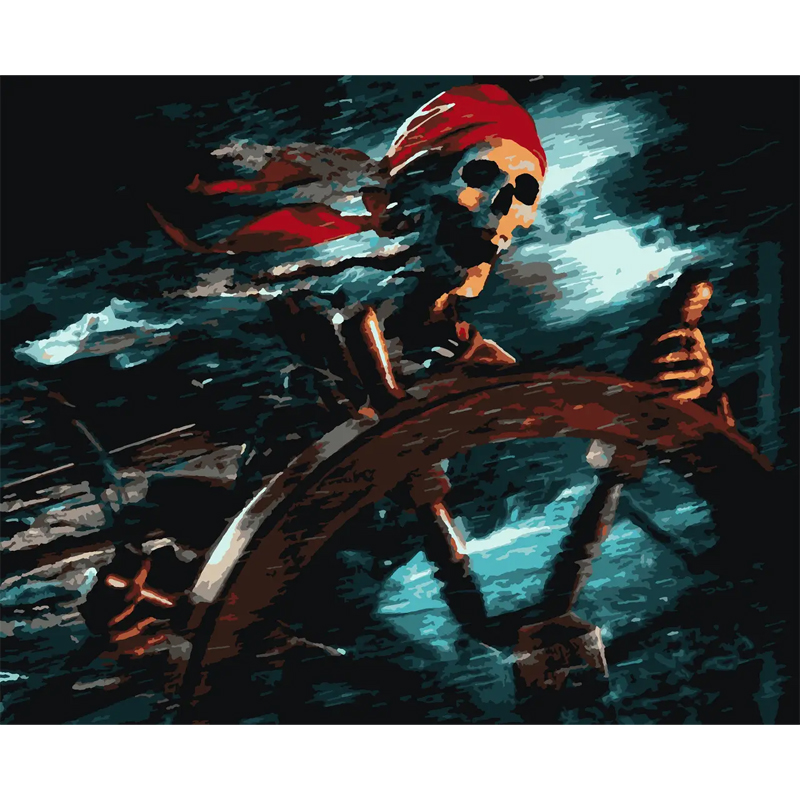 Картина за номерами 'Пірати Карибського моря'  large popup