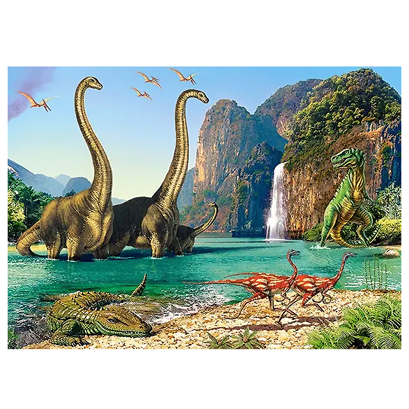 Кастор пазли 060 'Динозаври' 32*23  (В-06922) large popup
