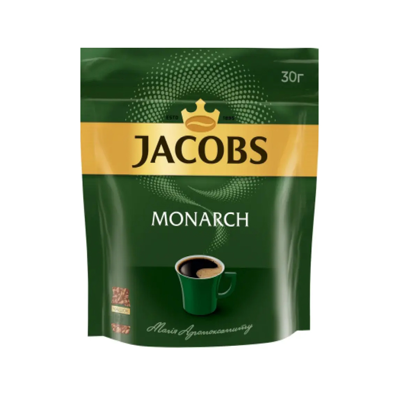 Кава розчинна Jacobs Монарх, 30 г. large popup