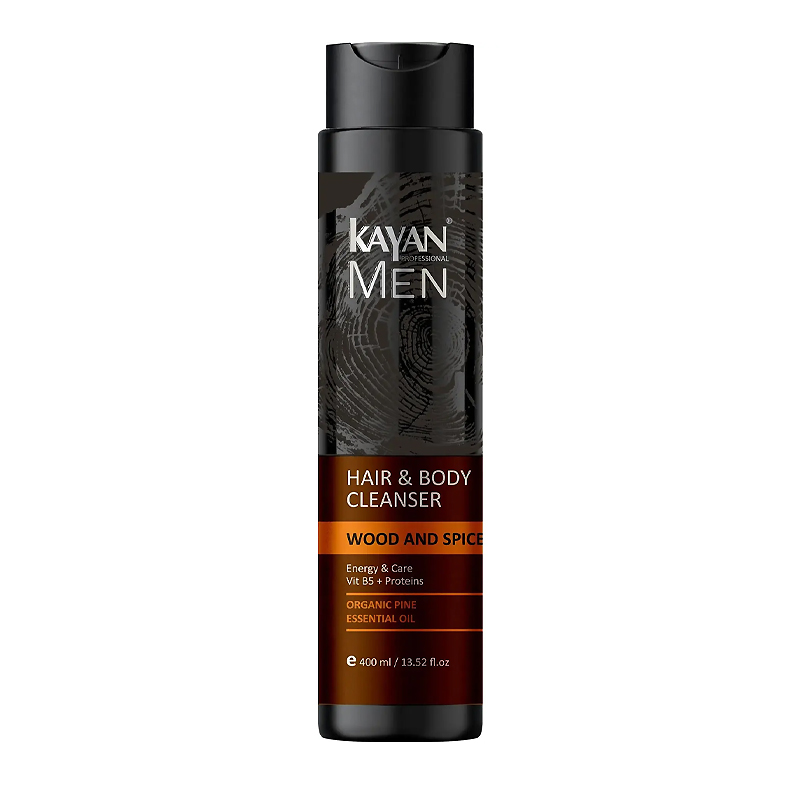 Kayan Men Гель для волосся та тіла очищаючий 400 мл large popup