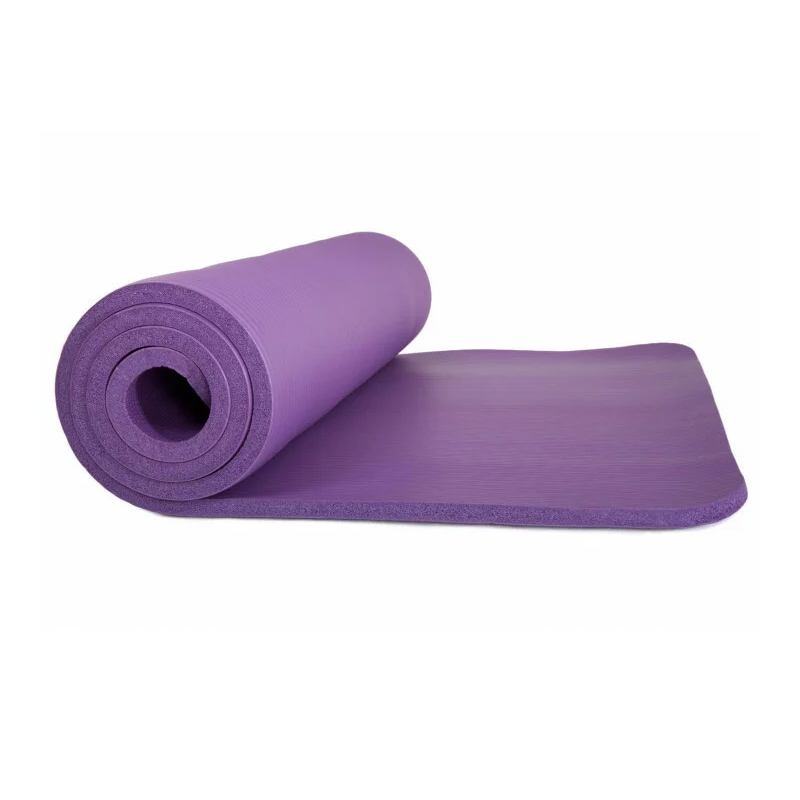 Килимок для фітнесу та йоги EasyFit NBR 180х60х1 см, фіолетовий (EF-1919-V)  large popup