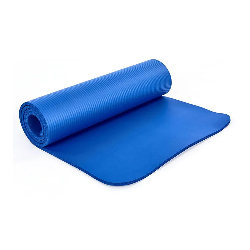 Килимок для фітнесу та йоги EasyFit NBR 180х60х1 см, синій (EF-1919-Bl)  large popup