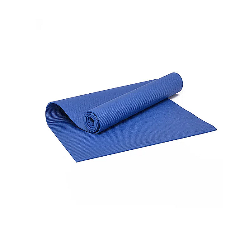 Килимок для йоги та фітнесу EasyFit ПВХ 173х61х0,6 см, синій (EF-1918-Bl)  large popup