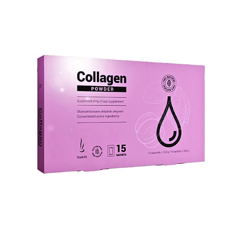 Колаген в сипучій формі DuoLife Collagen Powder, 15 саше ×10,8г large popup