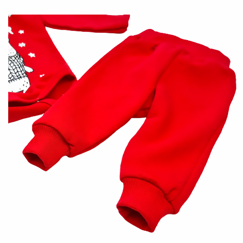 Комплект Dexter's новорічний Ведмедик, бодік та штанці футер, р.74 (d321-5-нгтг) large popup