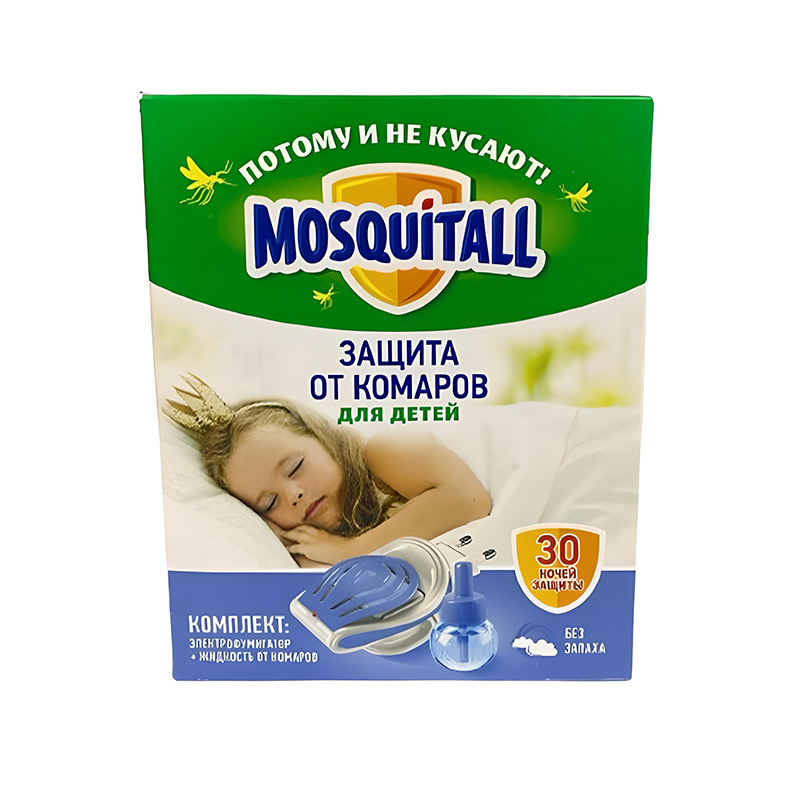 Рідина від комарів Mosquitall Ніжна захист 30мл large popup
