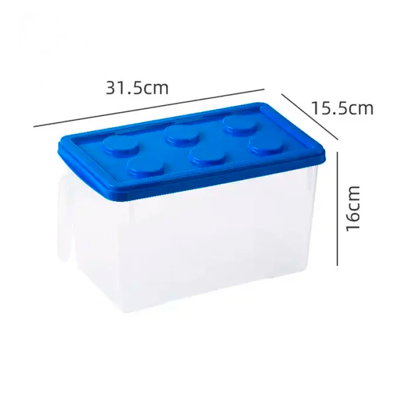 Контейнер (органайзер) для зберігання Лего 8.6 л Синій
 large popup