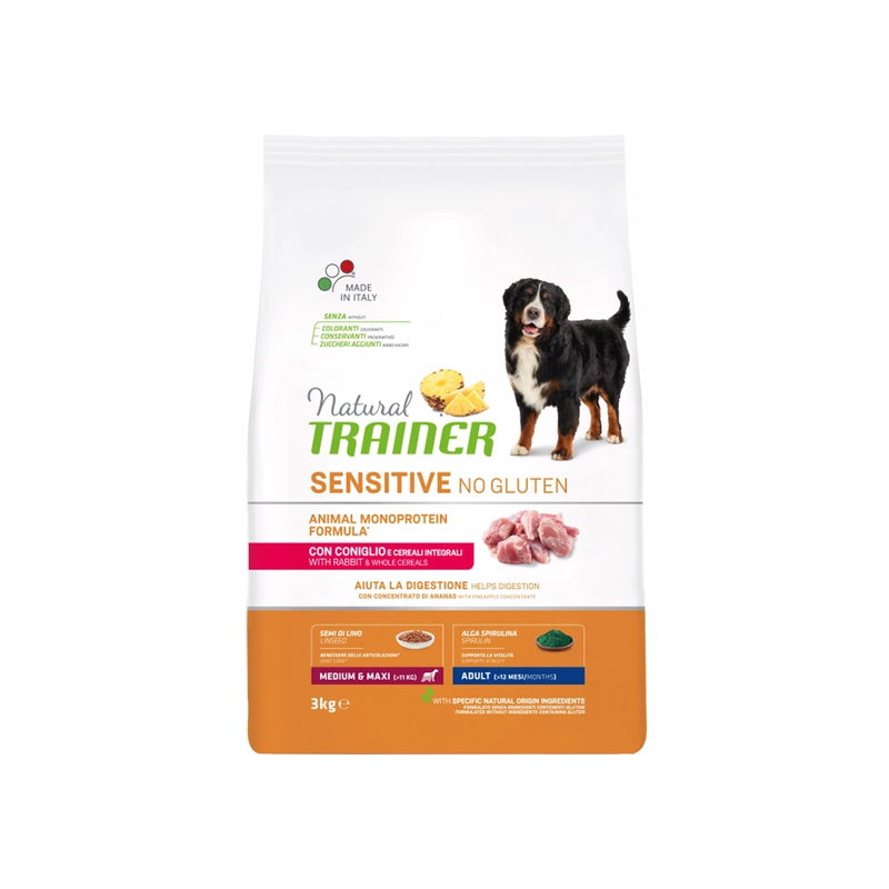 Трейнер Natural Dog Sensitive Adult Medium&Maxi With Lamb для дорослих собак середніх та великих по large popup