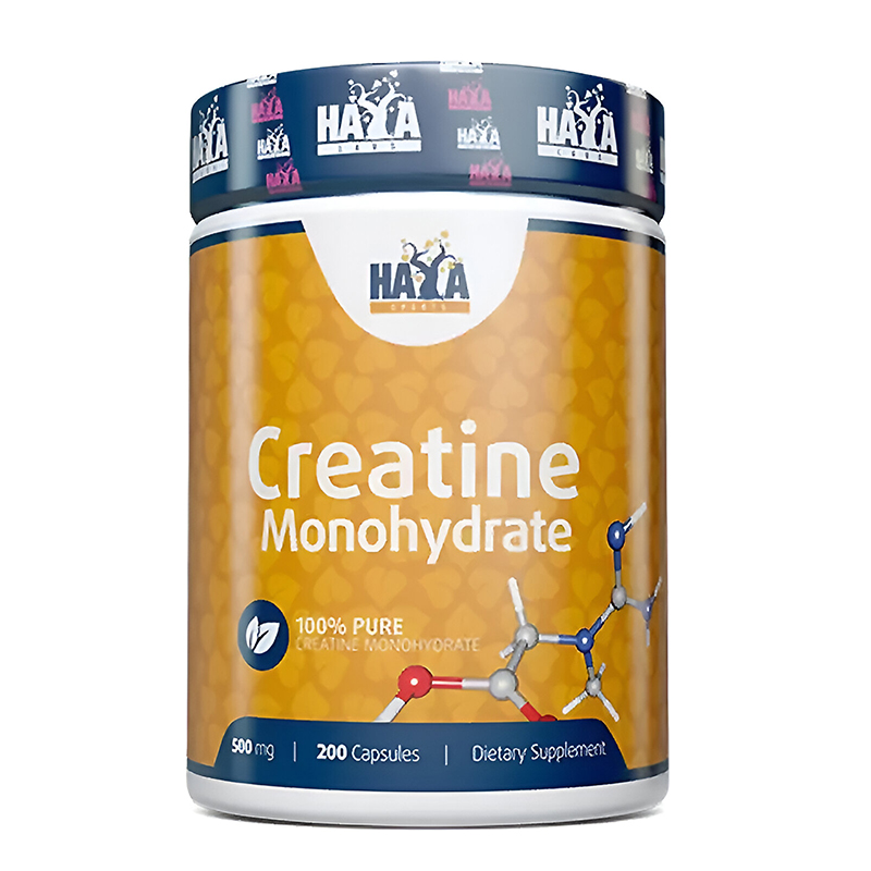 Креатин моногідрат Haya Labs Sports Creatine Monohydrate 500mg 200caps large popup