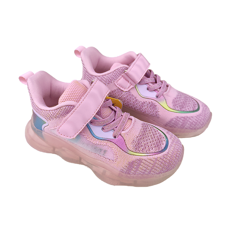 Кросівки Dutiki дихаючі з анатомічною устілкою, для дівчинки, рожеві,р.29 (LF231-220) large popup