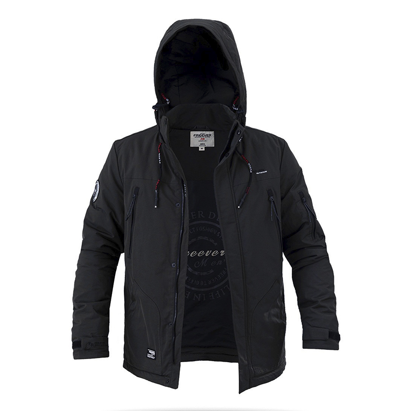Куртка чоловіча демісезонна Freever 70506 чорна, р.3XL large popup