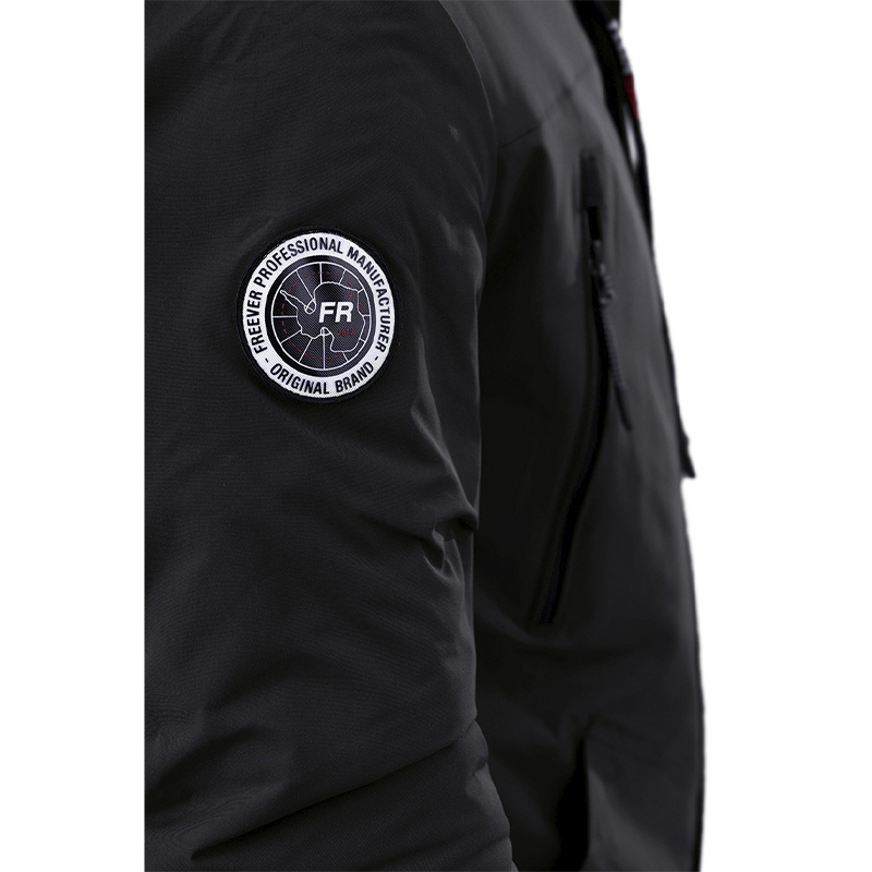 Куртка чоловіча демісезонна Freever 70506 чорна, р.4XL large popup