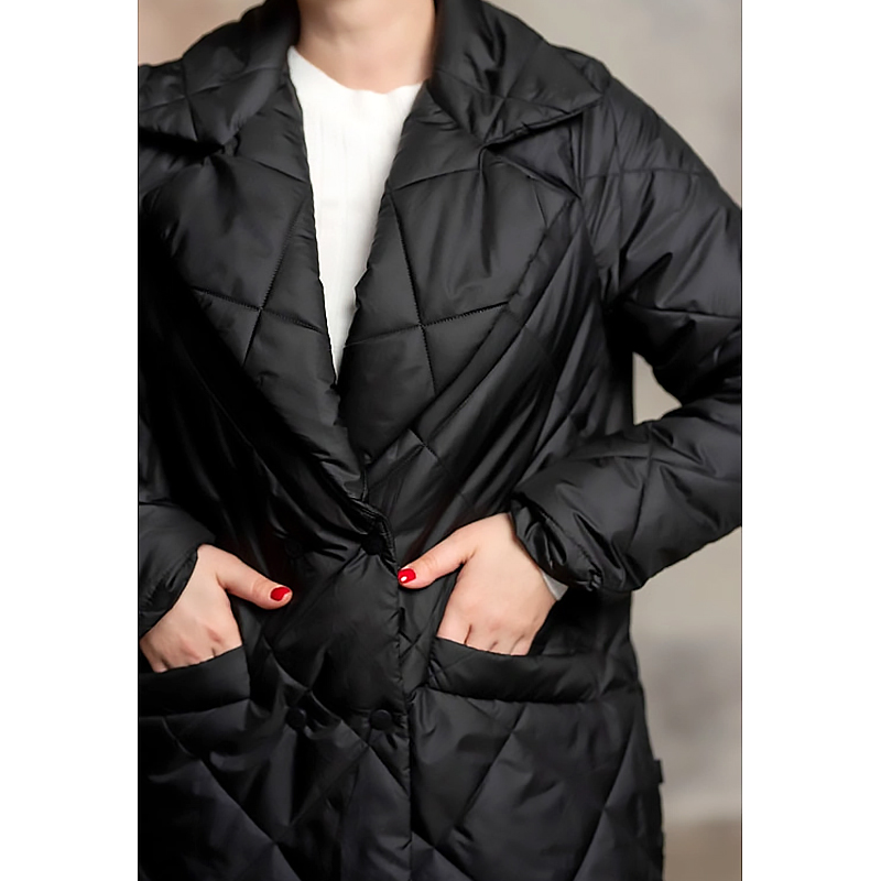 Куртка Maritel класика, чорна, р.2XL (890581) large popup