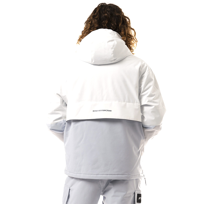 Куртка унісекс анорак Freever 21707 біла, р.M large popup