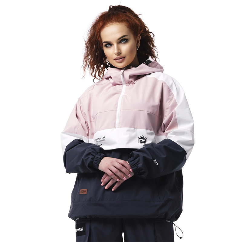 Куртка унісекс анорак Freever 21707 рожева, р.XL large popup