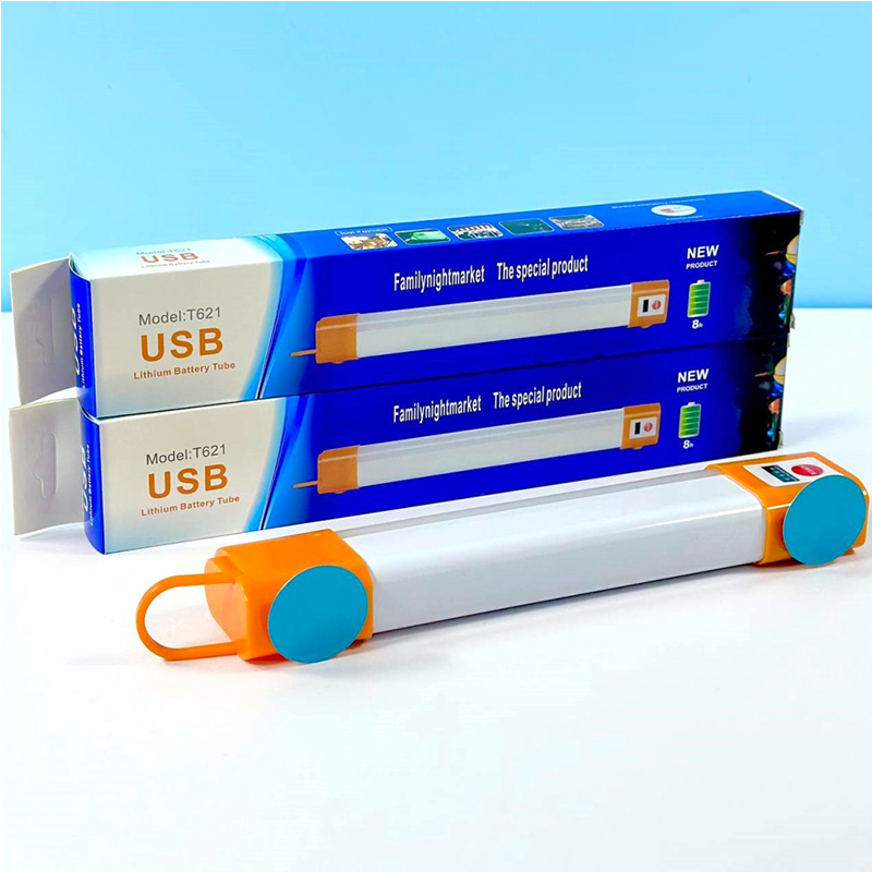 Лампа T621 світодіодна, 21см, акумуляторна 1200mAh (42620) large popup