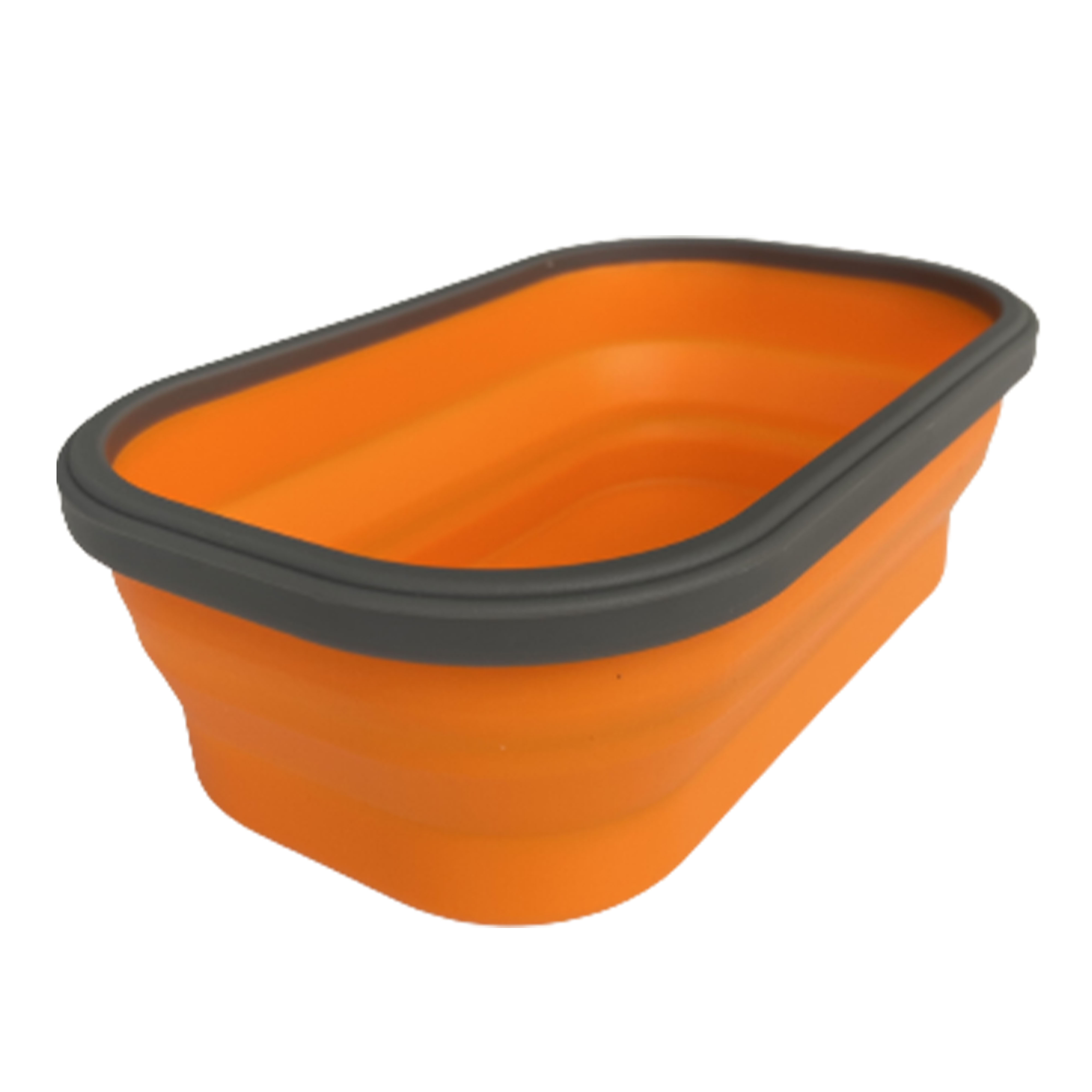 Ланч-бокс для їжі Frico силіконовий помаранчовий, 800 мл (FRU-383) - 25134 large popup