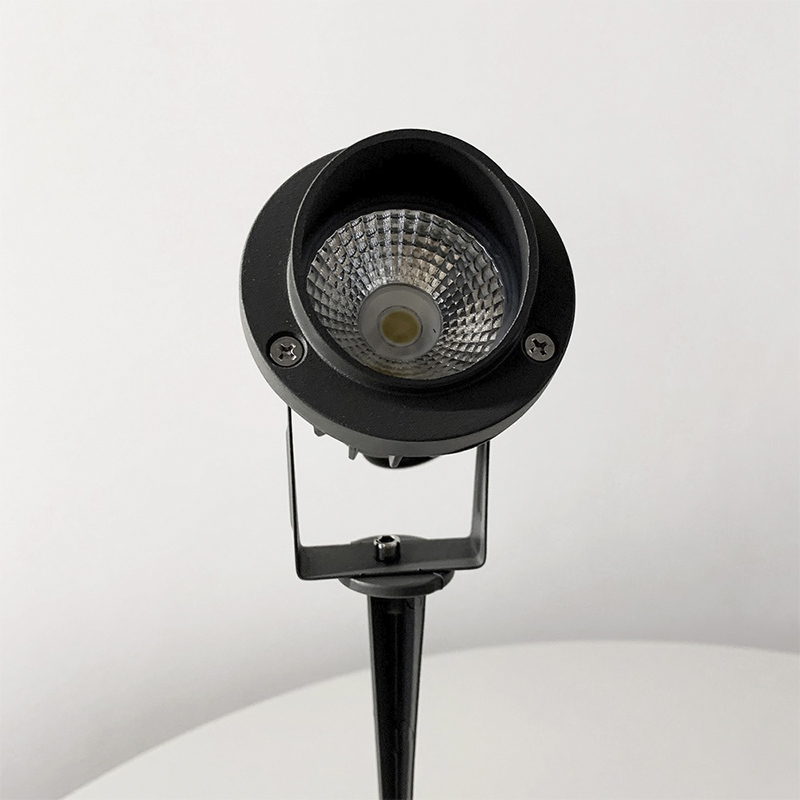 Ландшафтний світильник стовпчик з прожектором large popup