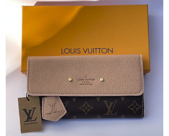 Гаманець жіночий Louis Vuitton пудра (7677) thumbnail popup