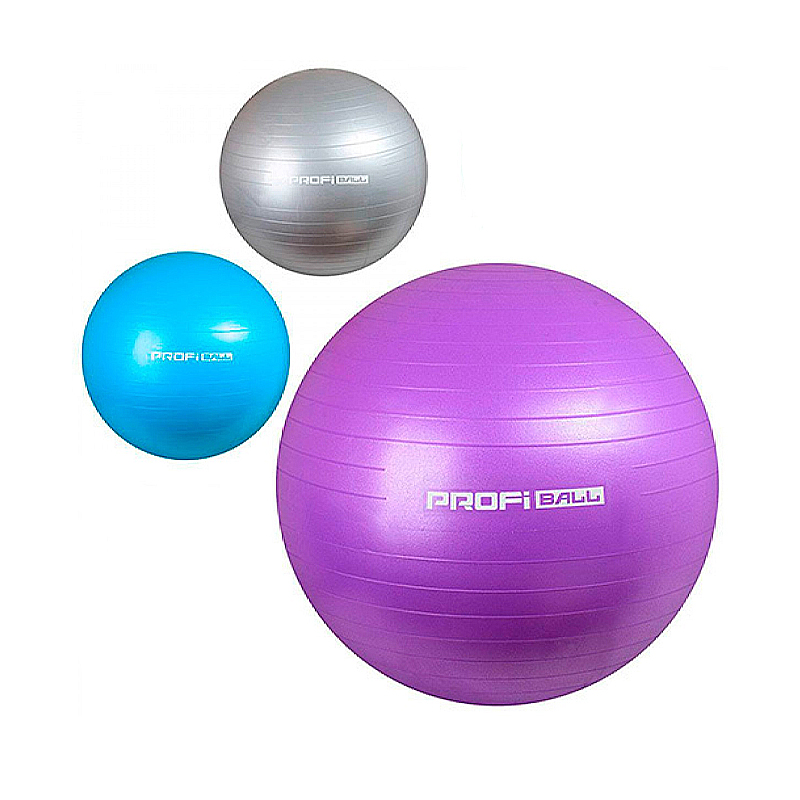 М'яч для фітнесу-75 см, фітбол, 900 г large popup