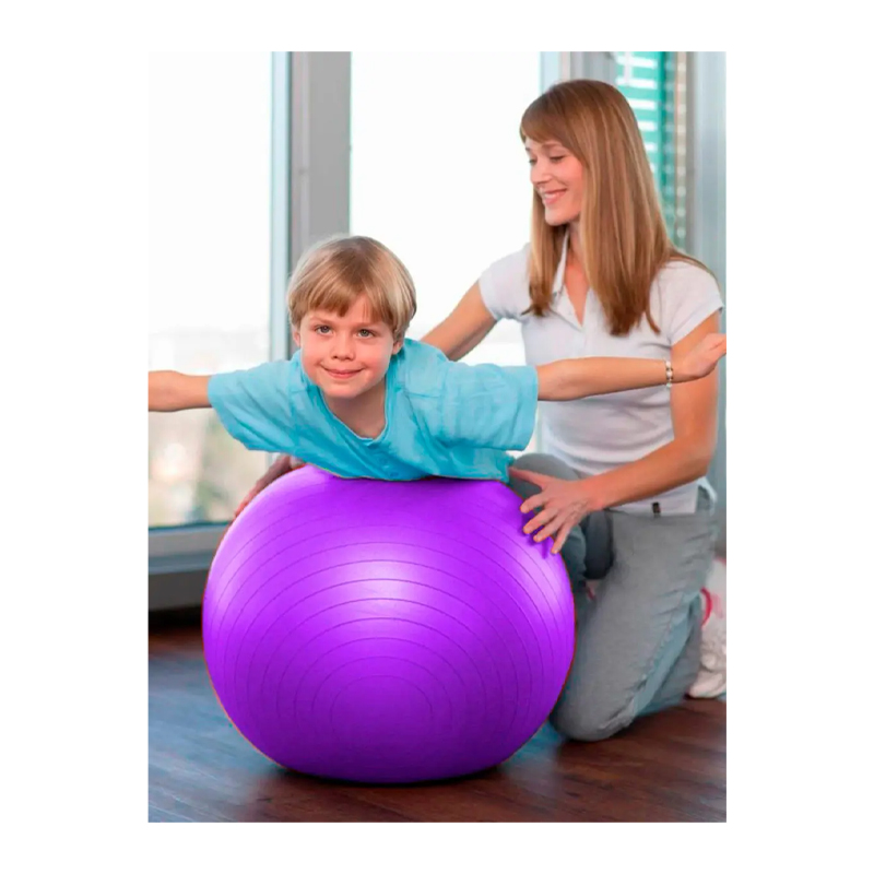 М'яч для фітнесу-75 см, фітбол, 900 г large popup