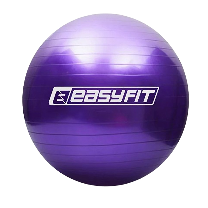 М'яч для фітнесу EasyFit 85 см фіолетовий large popup
