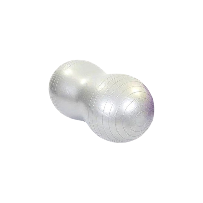 М'яч для фітнесу EasyFit Peanut 45х90 см сірий
 large popup
