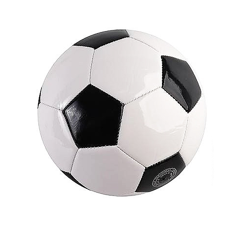 М'яч футбольний №5, м'який матеріал PVC, 300-320 грам, гумовий балон large popup